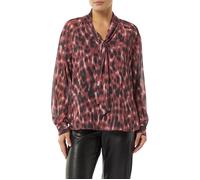 comma - Bluse mehrfarbig|rot - Gr. - 34