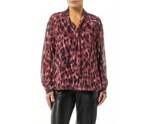 Comma Blouse Dark Red Größe: 34 | Longsleeves Outlet | Damen | Rot