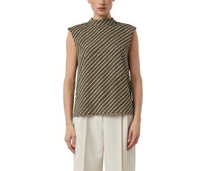 Comma Blouses Army Green Größe: 34 | Tanktops Outlet | Damen | Grün