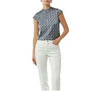 Comma Blouses Dark Blue Größe: 46 | Blusen Outlet | Damen | Blau