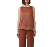 Comma Blouses Dark Brown Größe: 44 | Tanktops Outlet | Damen | Braun