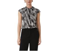 Comma Blouses Grey/black Größe: 34 | Blusen Outlet | Damen | Grau