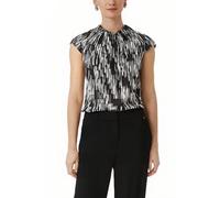 Comma Blouses Grey/black Größe: 36 | Blusen Outlet | Damen | Grau