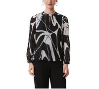 Comma Blouses Grey/black Größe: 36 | Blusen Outlet | Damen | Grau