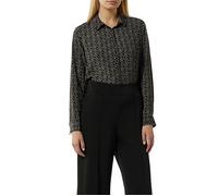 Comma Blouses Grey/black Größe: 38 | Business hemden Outlet | Damen | Grau