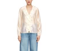 comma - Bluse beige - Gr. - 38
