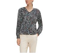 Comma Blouses Grey/black Größe: 40 | Blusen Outlet | Damen | Grau