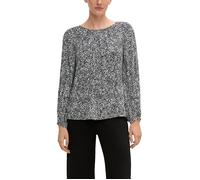 Comma Blouses Grey/black Größe: 42 | Blusen Outlet | Damen | Grau