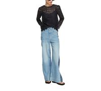 Comma Blouses Marine Größe: 44 | Longsleeves Outlet | Damen