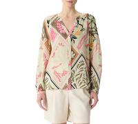 comma - Bluse pink|mehrfarbig - Gr. - 38