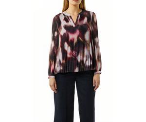 Comma Blouses Plum Aop Größe: 40 | Blusen Outlet | Damen | Magenta