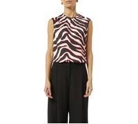 Comma Blouses Sleeveless Pink-aop Größe: 42 | Tanktops Outlet | Damen | Rosa