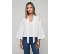 Comma Blouses White Größe: 38 | Blusen Outlet | Damen | Weiß