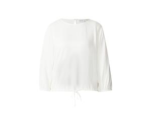 Comma Blouses White Größe: 40 | Longsleeves Outlet | Damen | Weiß