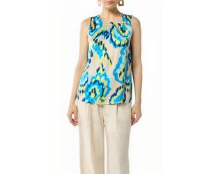 Comma Blouses White Größe: 40 | Tanktops Outlet | Damen | Weiß