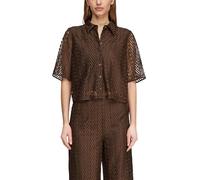 COMMA Spitzenbluse mit Viskose-Futter