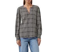 Comma Bluse aus leicht gecrêptem Viskosemix