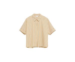 comma - Bluse beige/braun - Gr. - 38