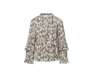 comma - Bluse beige - Gr. - 38