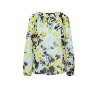 comma - Bluse blau|gelb - Gr. - 40