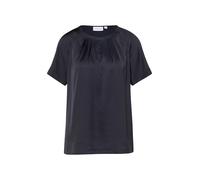 Comma Satinbluse mit Raffung