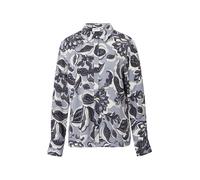 comma - Bluse blau|mehrfarbig - Gr. - 34