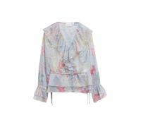comma - Bluse blau|mehrfarbig - Gr. - 38