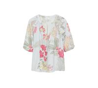 comma - Bluse blau|mehrfarbig - Gr. - 40