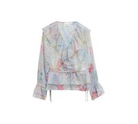 Comma - Bluse blau|mehrfarbig - Gr. - 42