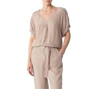 Comma Bluse im Relaxed Fit mit V-Ausschnitt