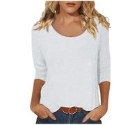 Comma Bluse Langarmshirt weiß Damen Schwarze Tshirt Damen t-Shirt Baumwolle Kurzarm Tunika Sommer Oberteil sexy y2k top blitzangebote Shirt Langarm Tshirt Langarm gelb