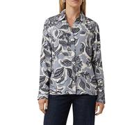 comma - Bluse blau|mehrfarbig - Gr. - 34