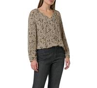 Bluse braun|mehrfarbig 40