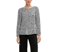 Comma Bluse mit Faltendetails