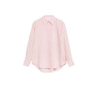 COMMA Relaxed Fit Bluse aus Viskose-Mix in Pink, Größe 42
