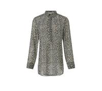 Comma Longbluse aus Chiffon mit Leo-Print