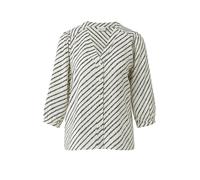Bluse creme|schwarz 46