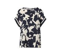 comma Blusenshirt aus Viskose Navy 48