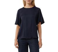 comma Blusenshirt im Fabricmix Navy 44