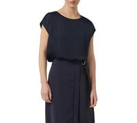 Comma Blusenshirt mit Satin-Front