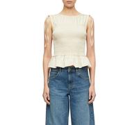 comma Blusentop Damen Baumwolle beige, 40
