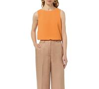 Comma Blusentop mit Plisseefalten