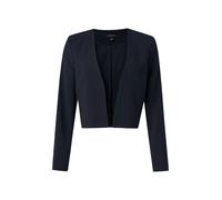 comma - Bolero mit Taftfutter blau - Gr. - 34