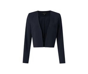 comma - Bolero mit Taftfutter blau - Gr. - 44