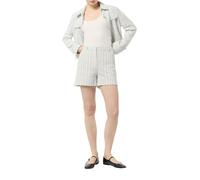 Comma Bouclé-Jerseyshorts mit Metallic-Garn