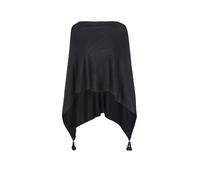 comma Poncho mit U-Boot-Ausschnitt in Dunkelblau, Größe 1