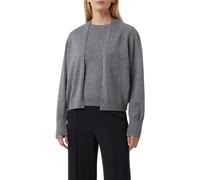 Strickjacke grau S