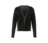 comma - Cardigan mit aufgesetzten Taschen schwarz - Gr. - 36