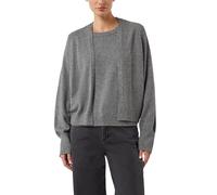 Strickjacke grau S