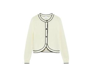 Comma Cardigan Offwhite Größe: 40 | Cropped-Jacken Outlet | Damen | Weiß